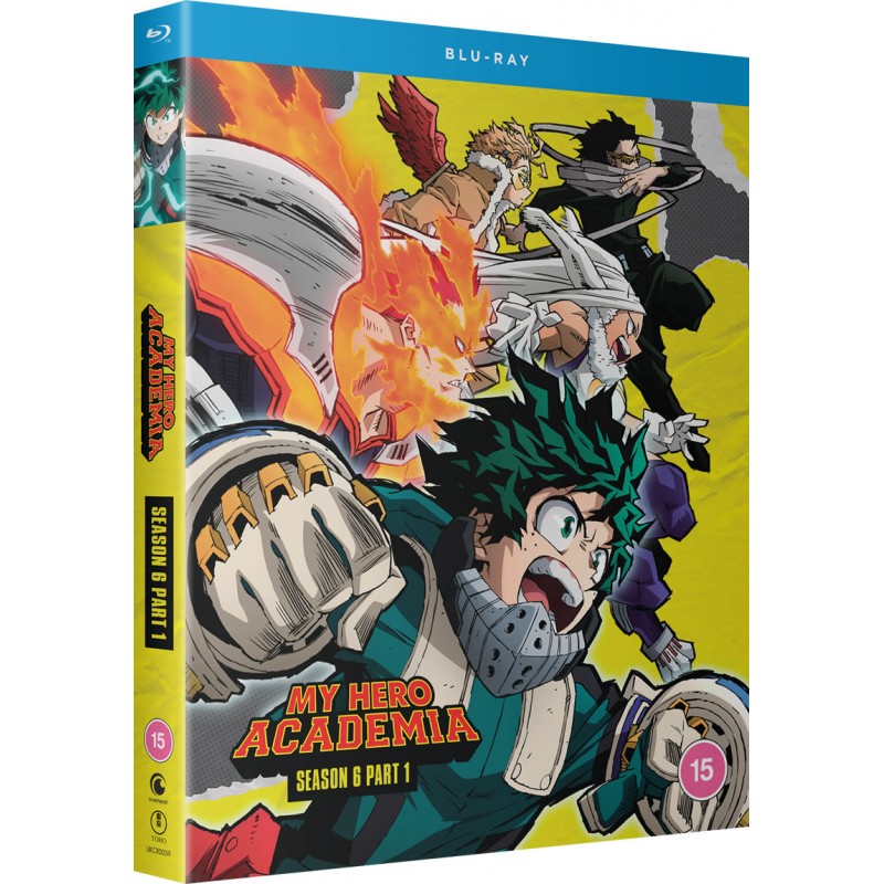 My Hero Academia Staffel 2 Blu Ray My Hero Academia Complete Season 6 Part 1 - Blu-ray – alltheanime
