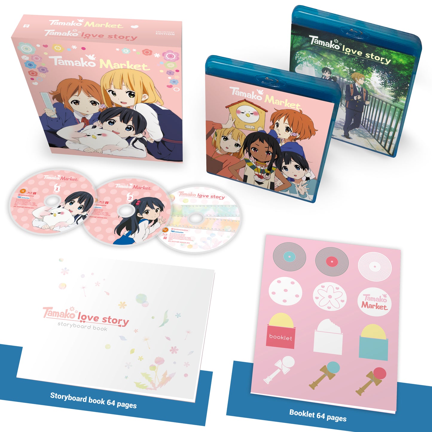 Tamako Market + Tamako Love Story Complete Blu-ray Collector's Edition