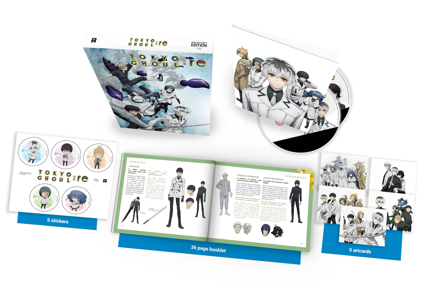Tokyo Ghoul: re Part 1 - Blu-ray Collector's Edition
