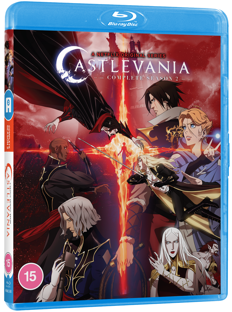 Castlevania DVD Seasons 1 & 2 Netflix Original Series NEW SEALED Anime  782009247357