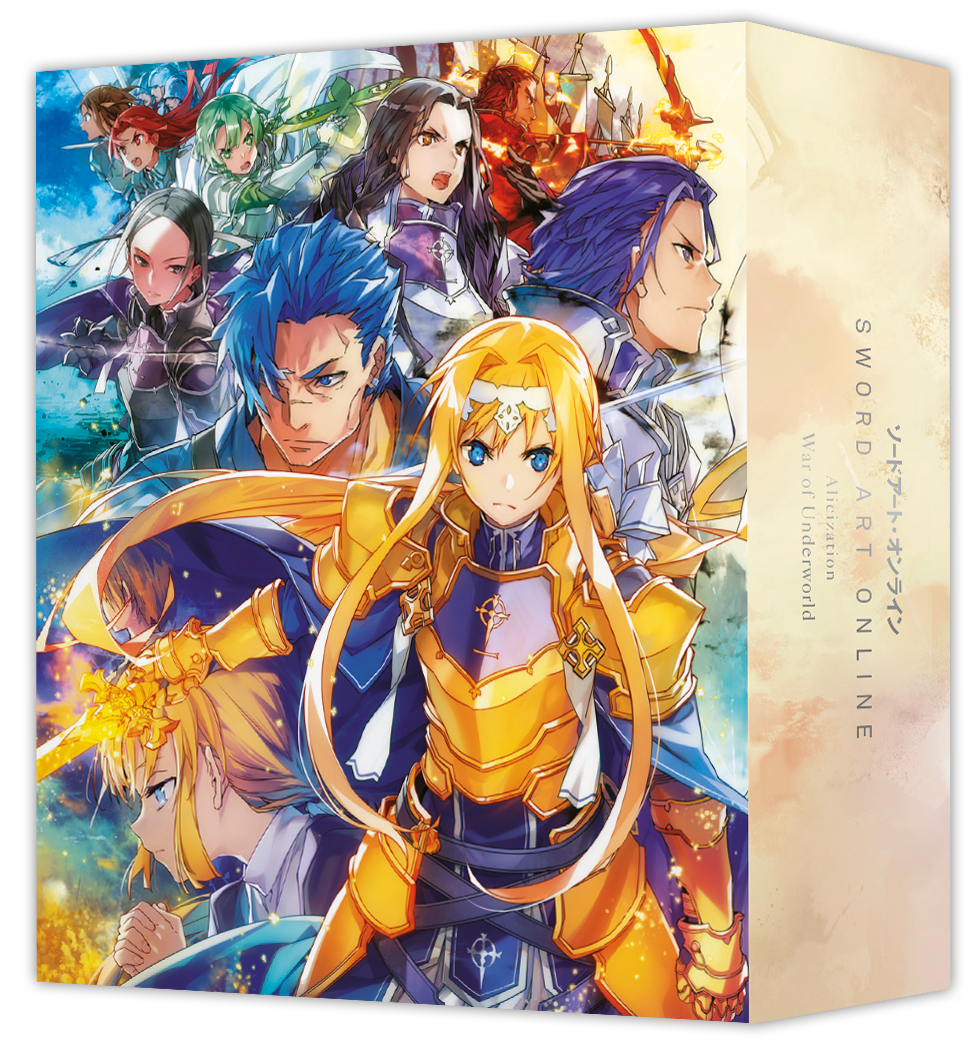 Sword Art Online Alicization War of Underworld Part 1 Blu ray Colle alltheanime