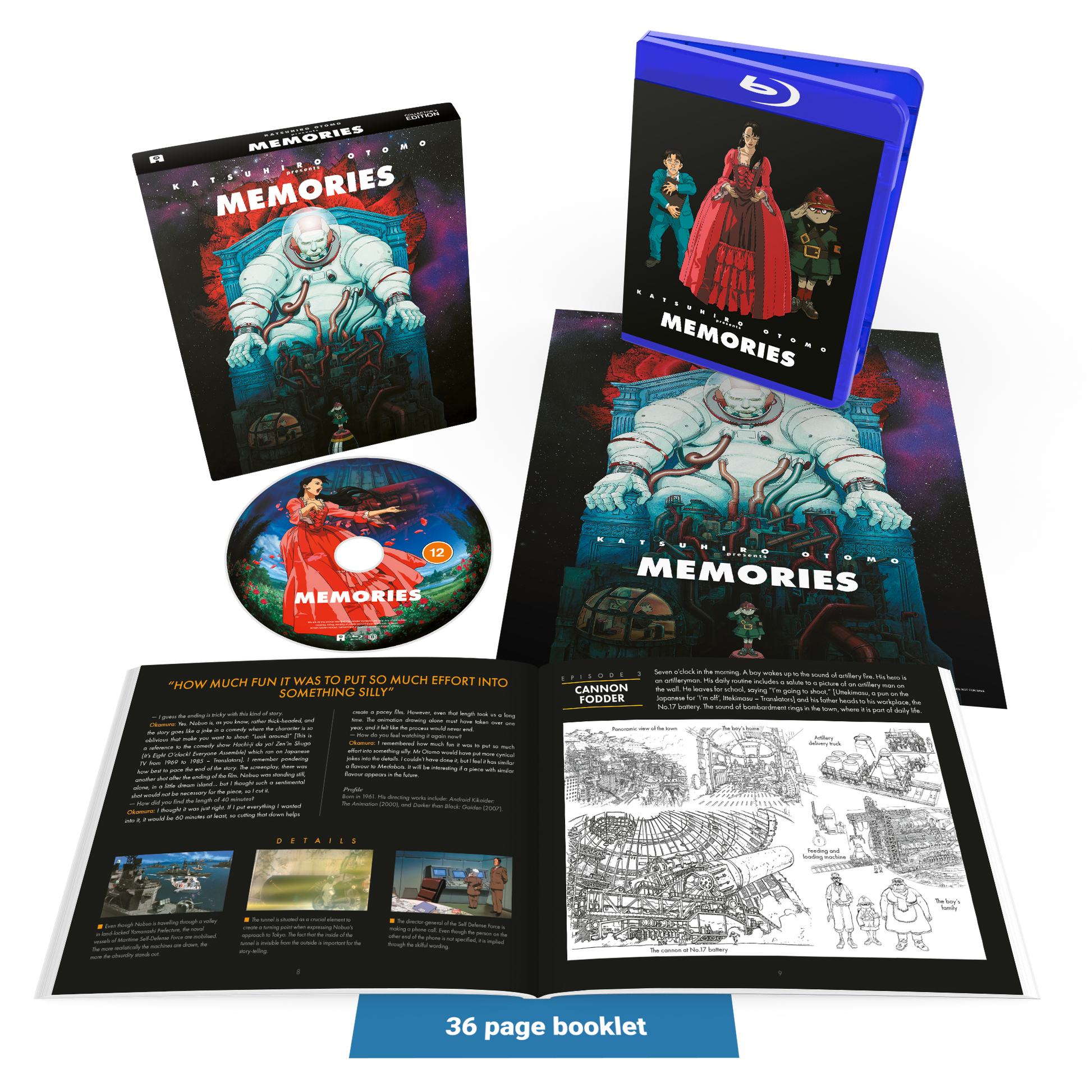 Memories - Blu-ray Collector's Edition – alltheanime Memories - Blu-ray Collector's Edition – alltheanime