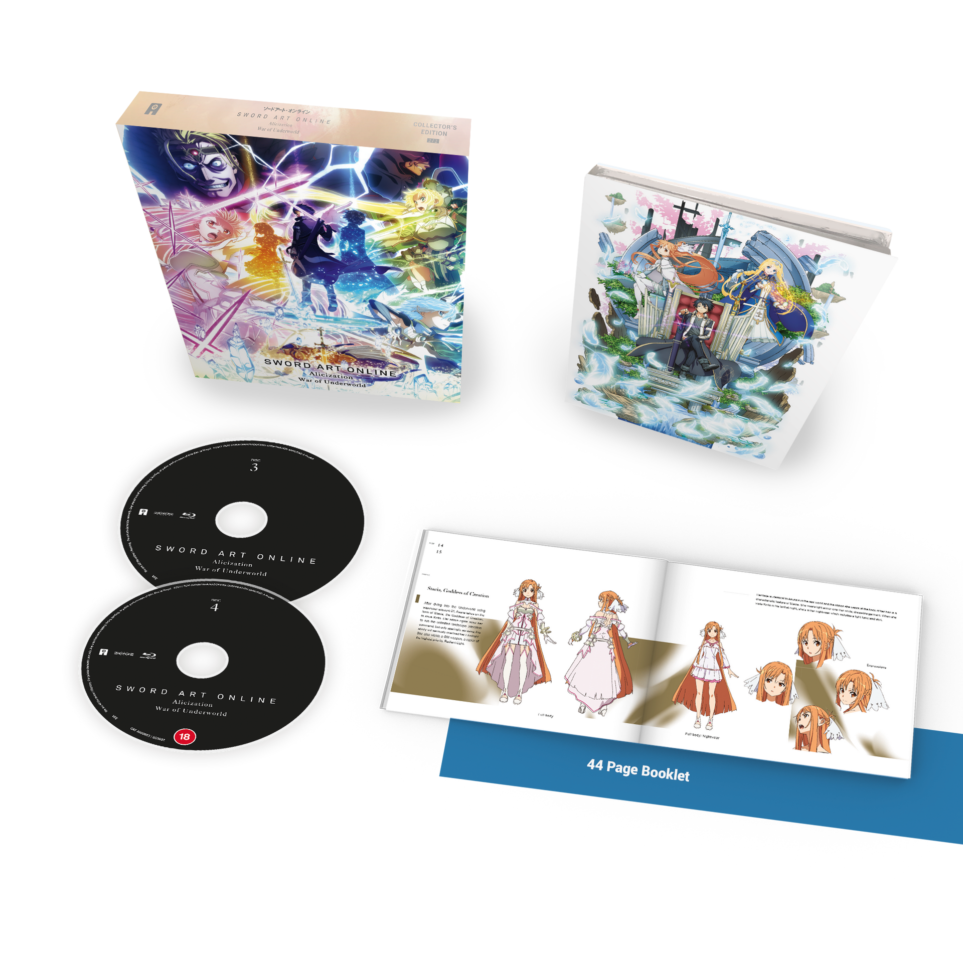 Sword Art Online Alicization: War of Underworld Part 2 - Blu-ray Colle alltheanime Sword Art Online Alicization: War of Underworld Part 2 - Blu-ray Colle alltheanime