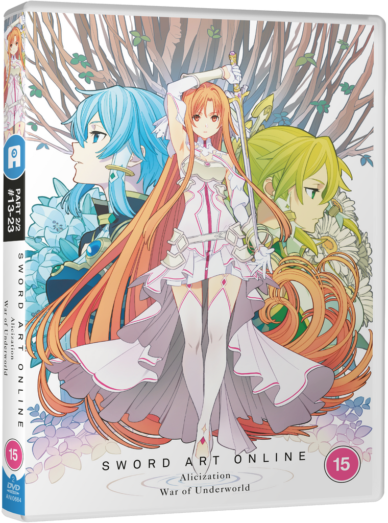 Sword Art Online Alicization War of Underworld Part 2 DVD