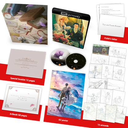 Violet Evergarden the Movie - 4K UHD + Blu-ray Collector's Edition