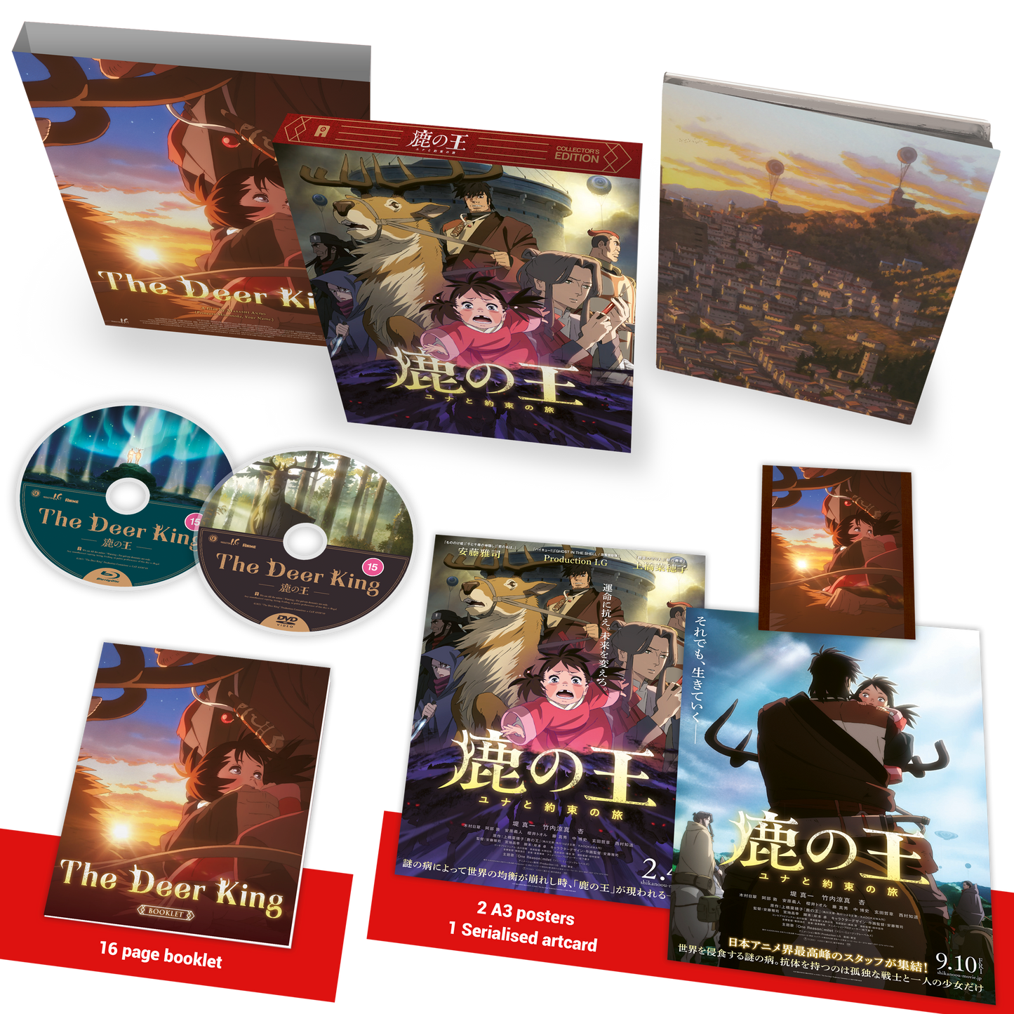 The Deer King - Blu-ray + DVD Collector's Edition
