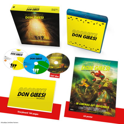 Goodbye, Don Glees! Blu-ray + DVD + CD Collector's Edition