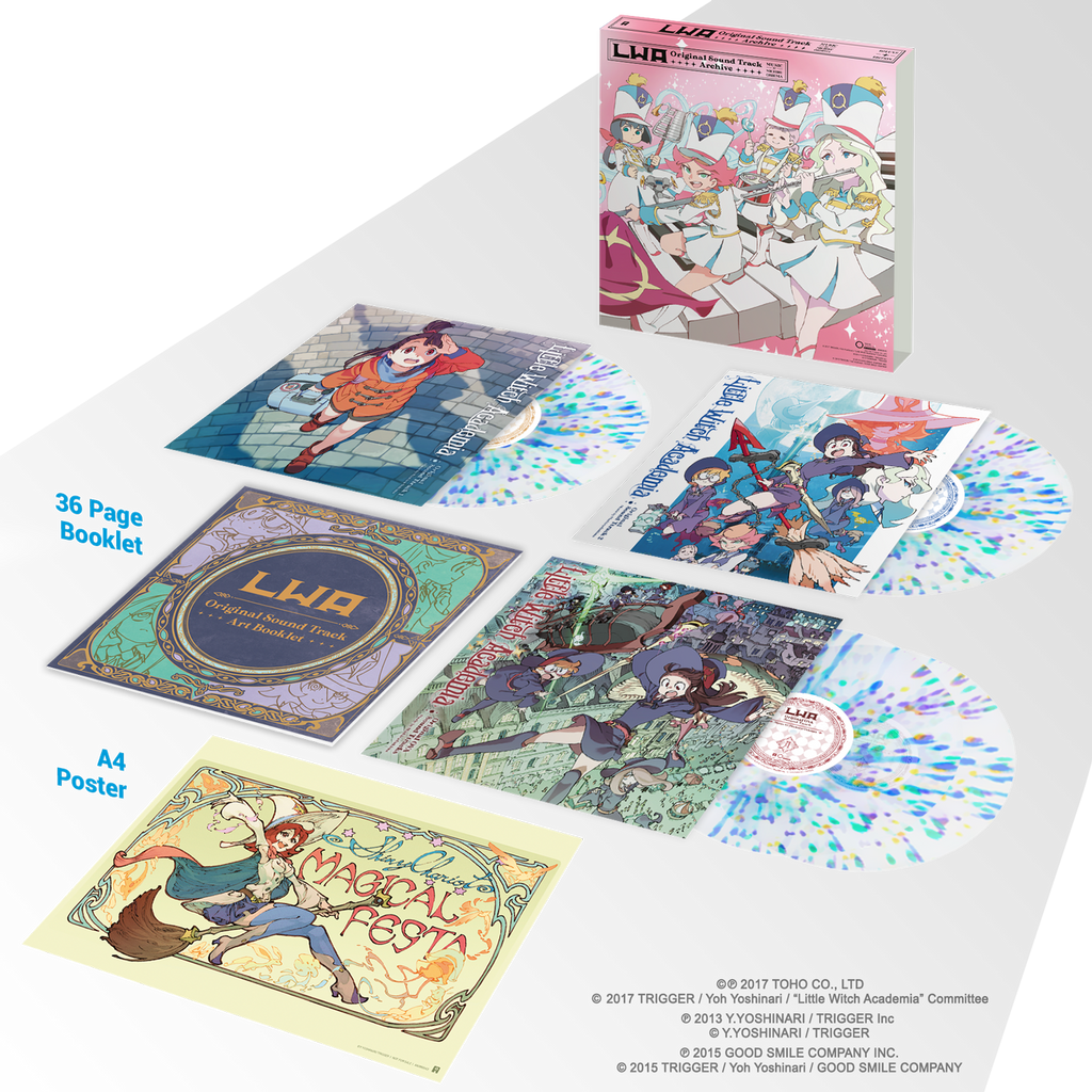 Little Witch Academia Vinyl Deluxe Edition colour var