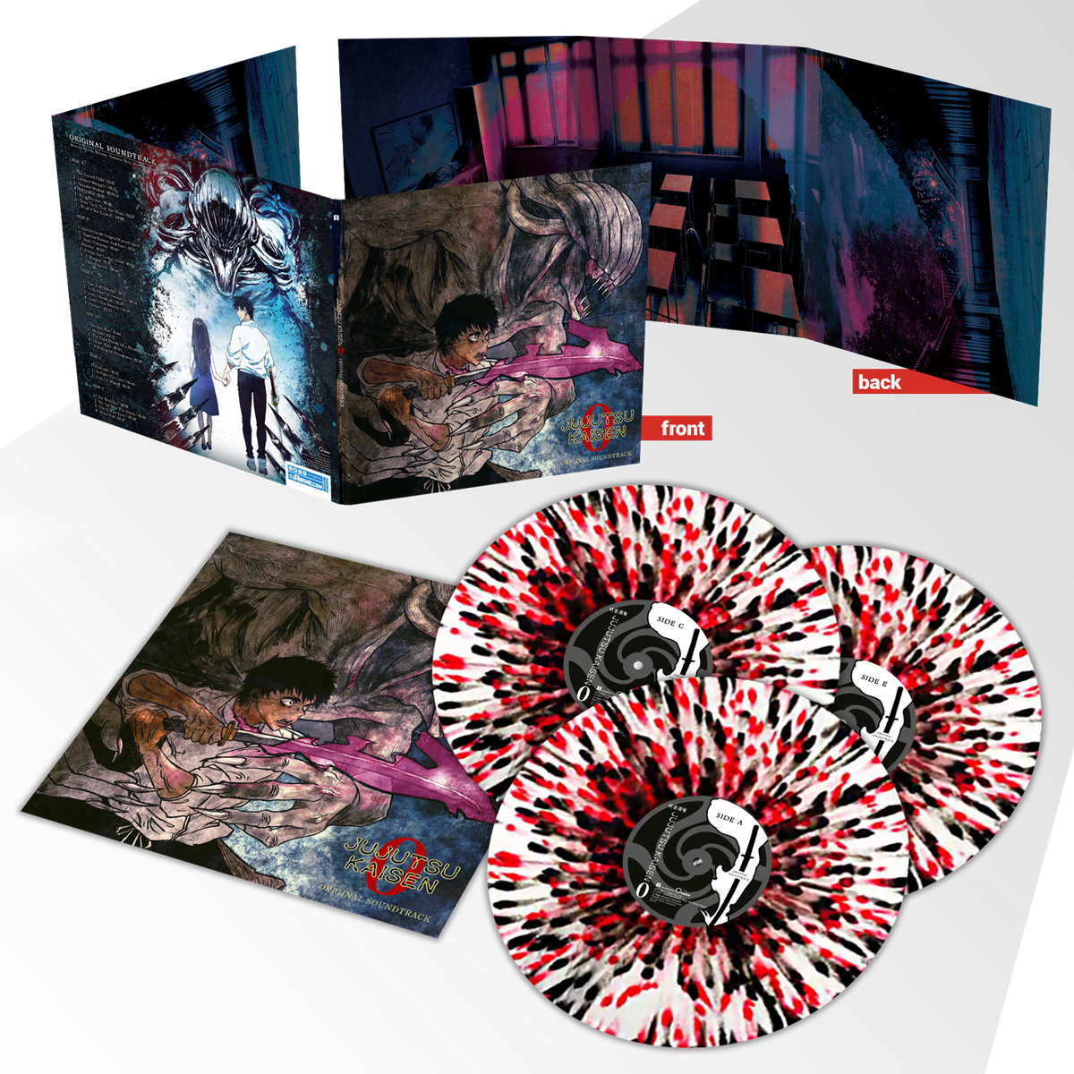 JUJUTSU KAISEN 0 Original Soundtrack vinyl - AllTheAnime.com JUJUTSU KAISEN 0 Original Soundtrack vinyl - AllTheAnime.com