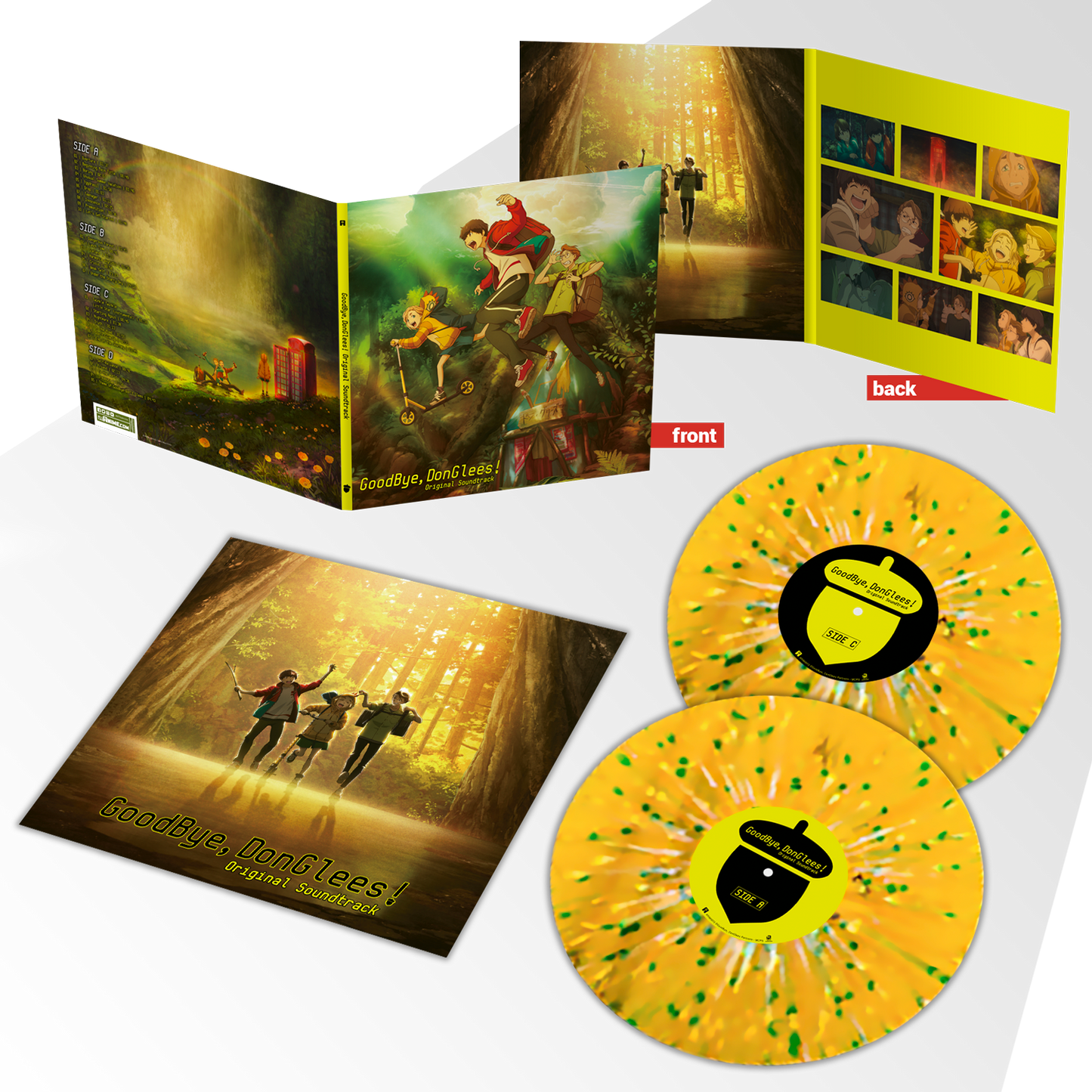 Goodbye, Don Glees! Original Soundtrack vinyl - AllTheAnime.com Exclusive Variant