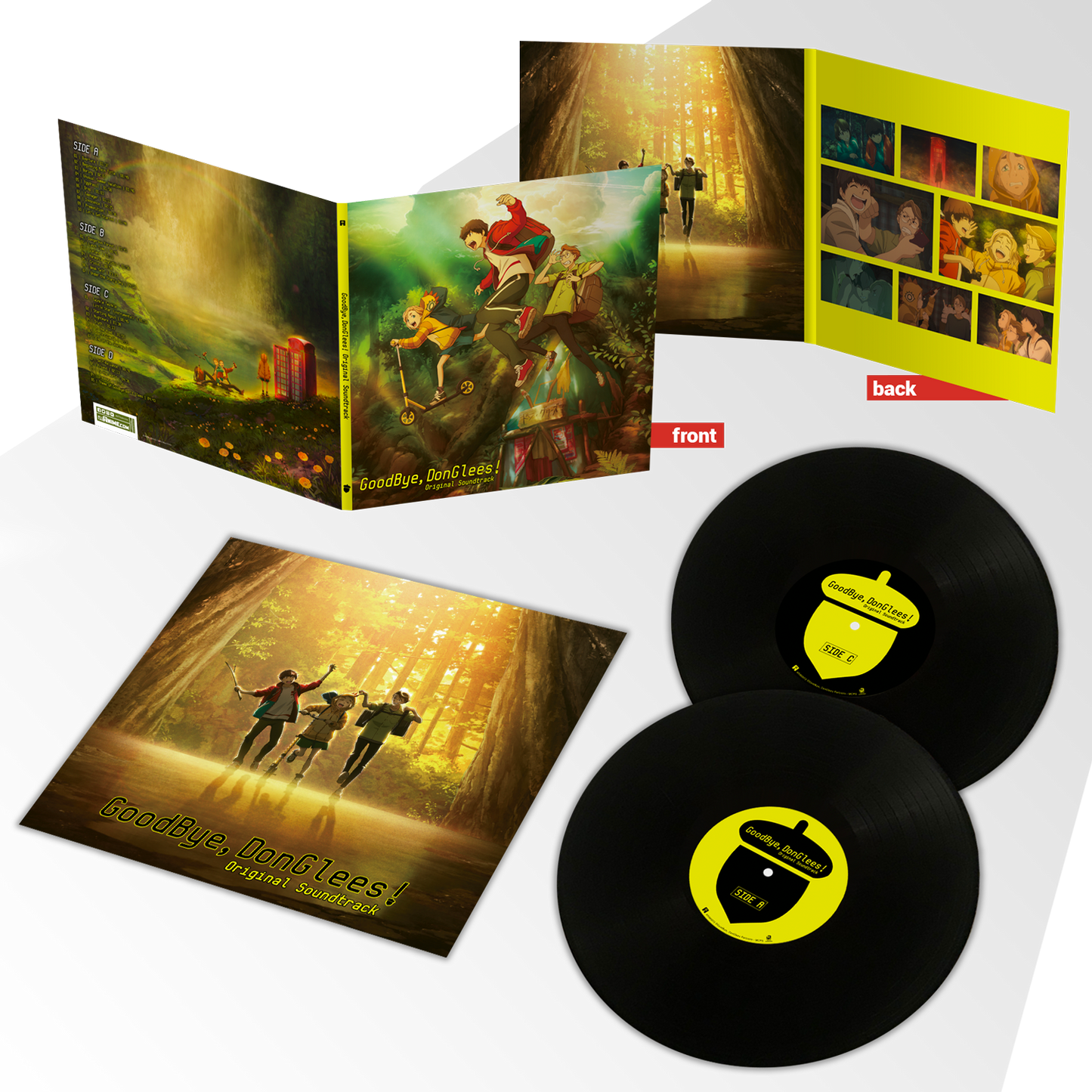 Goodbye, Don Glees! Original Soundtrack vinyl - black