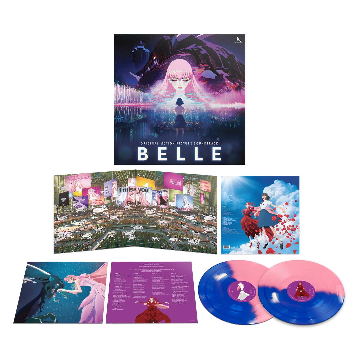 BELLE - 2x LP vinyl soundtrack