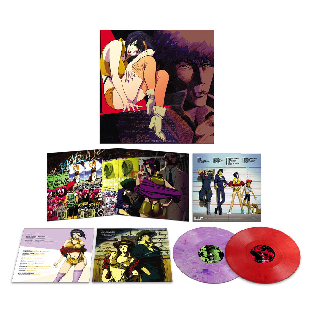 Cowboy Bebop - Vinyl Official Soundtrack (2 x 12" Limited Edition Coloured LP)