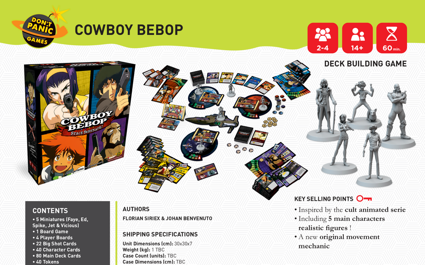 Cowboy Bebop: Space Serenade - Board Game