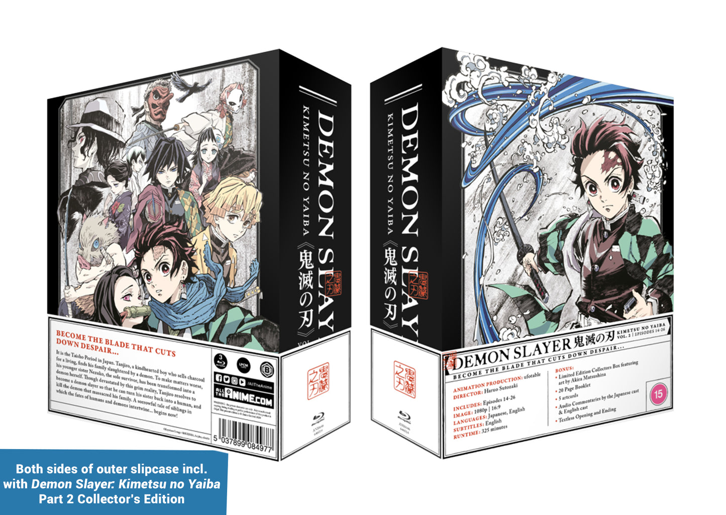 Demon Slayer: Kimetsu No Yaiba Season 1  - Part 2 - Blu-ray Collector's Edition