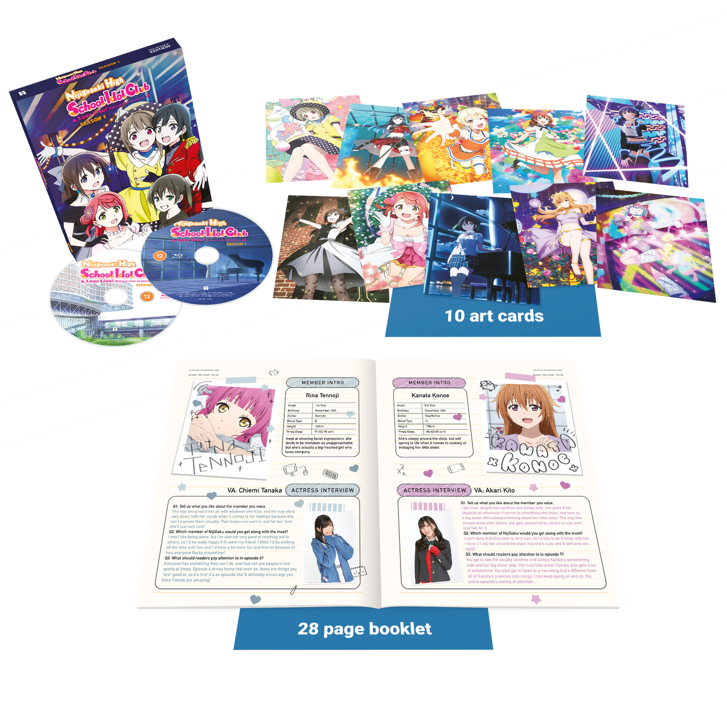 Love Live! Nijigasaki High School Idol Club Season 1 Collector's Edition