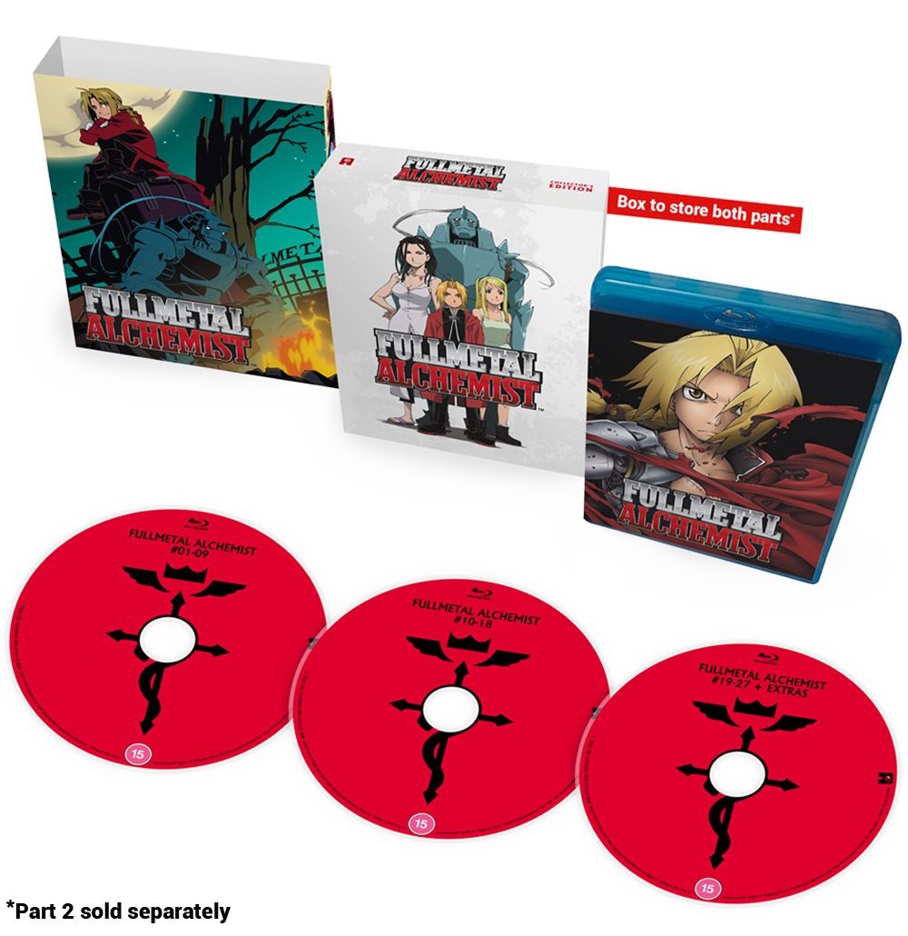 Fullmetal Alchemist: Part 1 - Blu-ray 2020 Collector's Edition