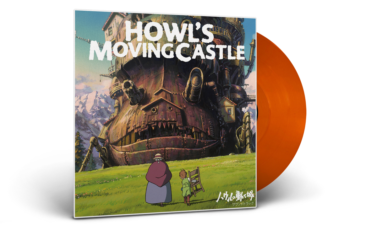 Howl’s Moving Castle vinyl soundtrack (Clear Orange vinyl variant ...