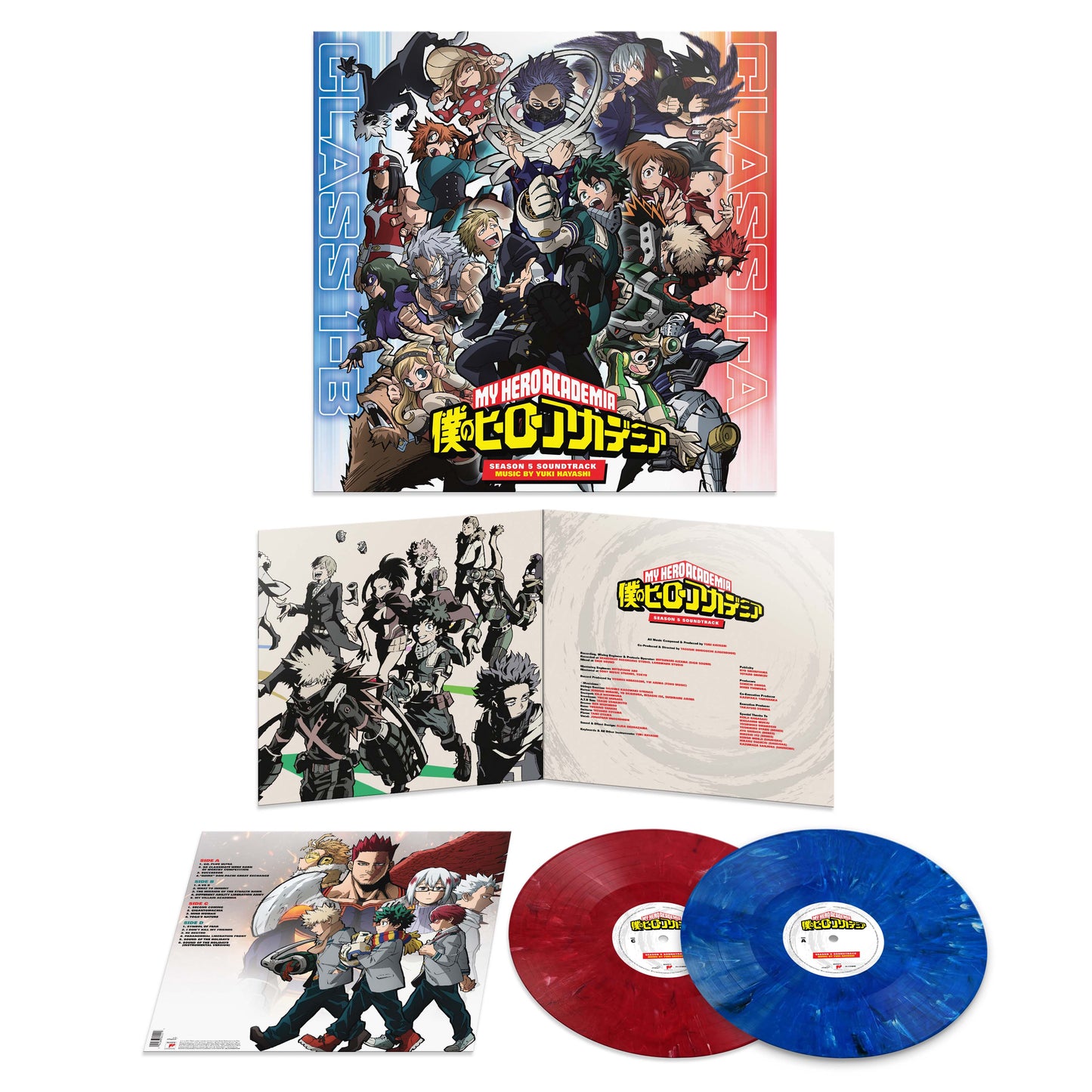 My Hero Academia Season 5 - vinyl soundtrack