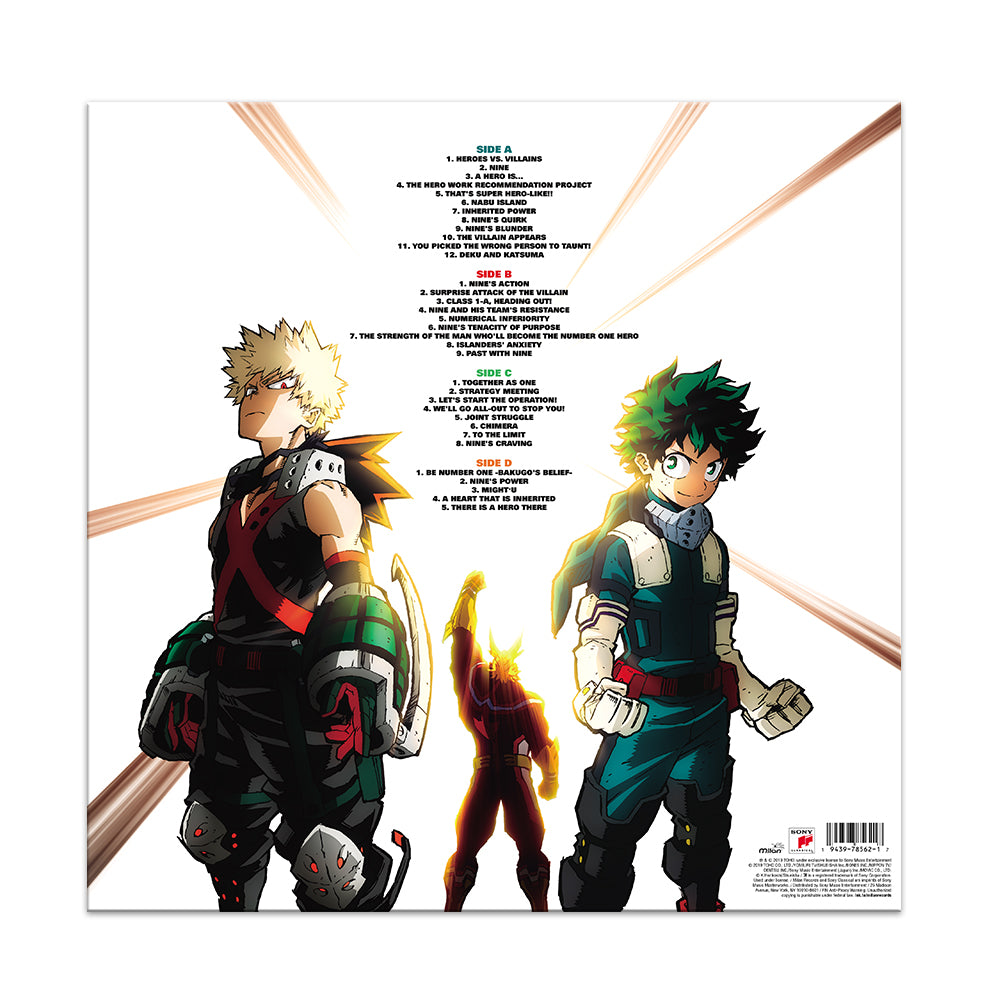 My Hero Academia: Heroes Rising - Soundtrack Vinyl