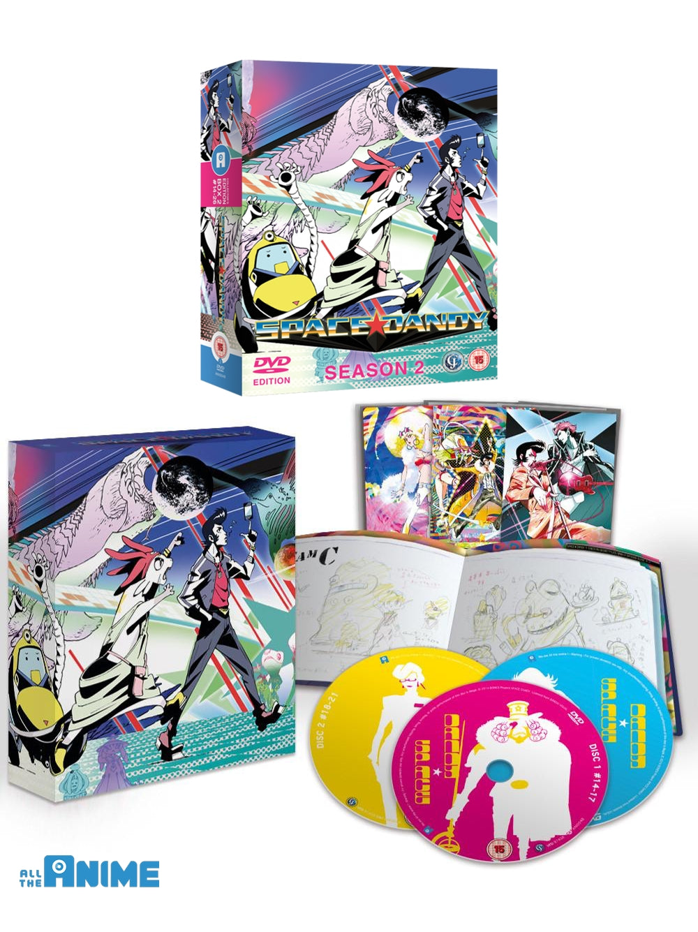 Space Dandy: Season 2 - DVD Collector's Edition