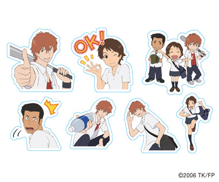 The Girl Who Leapt Through Time sticker set