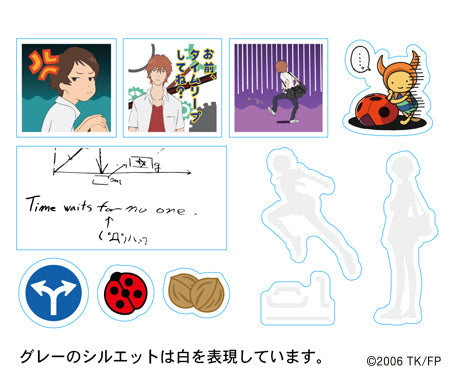The Girl Who Leapt Through Time sticker set