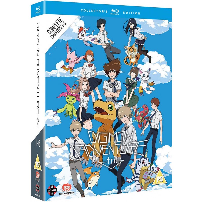 ANIME DIGIMON & ADVENTURE TRI COMPLETE MOVIE COLLECTIONS 15 IN 1 DVD +FREE  ANIME