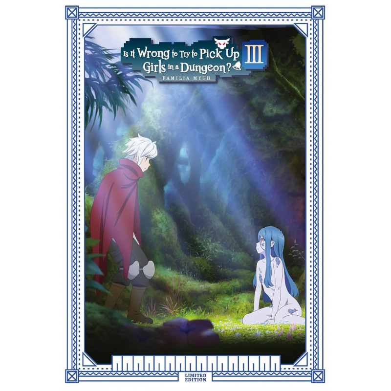 DanMachi Is It Wrong to Try to Pick Up Girls in A Dungeon Blu-ray Anime  Complete