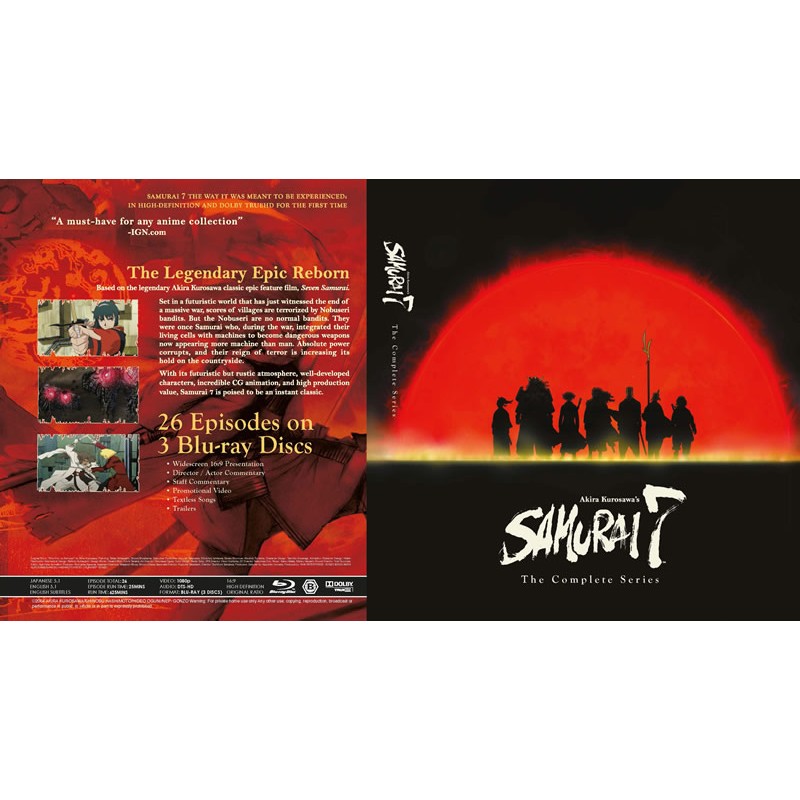 Samurai 7 Complete Series Collector's Edition Blu-ray